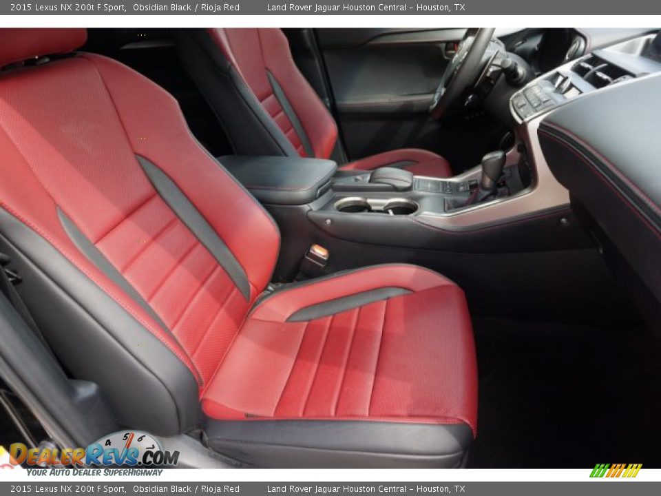 Front Seat of 2015 Lexus NX 200t F Sport Photo #12