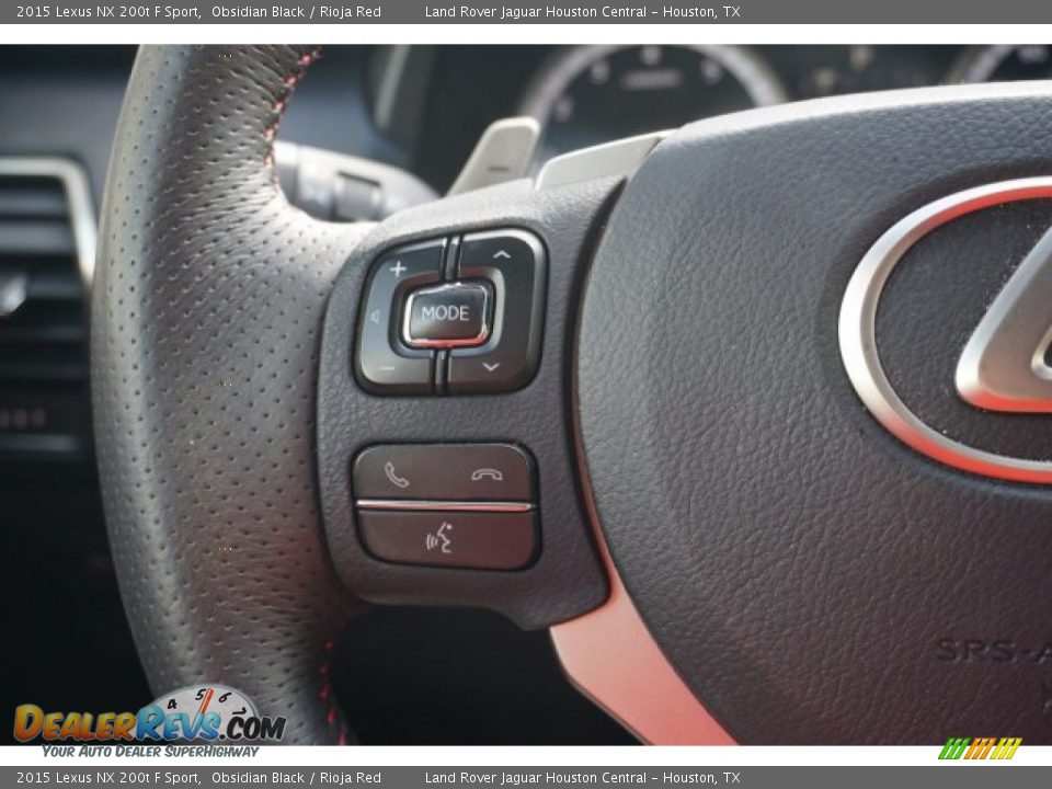2015 Lexus NX 200t F Sport Steering Wheel Photo #26
