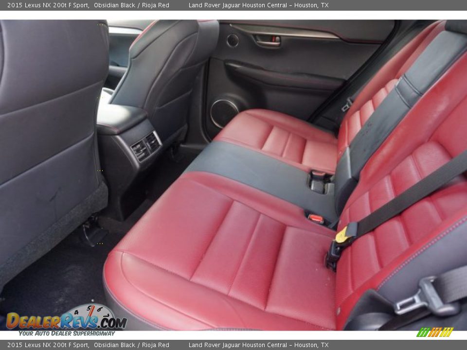 Rear Seat of 2015 Lexus NX 200t F Sport Photo #29