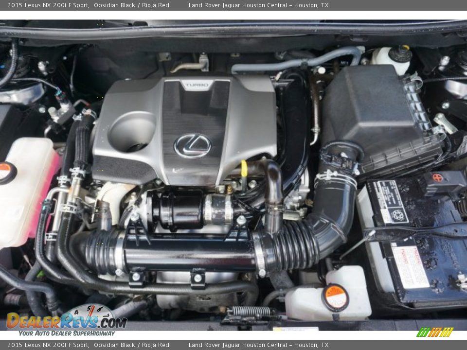 2015 Lexus NX 200t F Sport 2.0 Liter Turbocharged DOHC 16-Valve VVT-iW 4 Cylinder Engine Photo #30