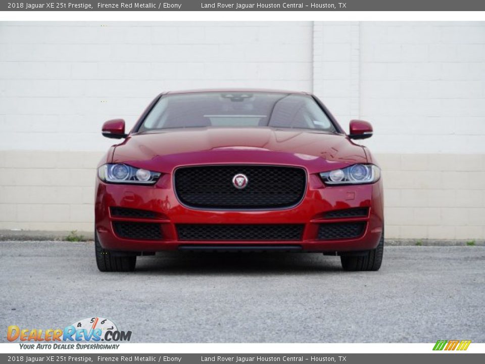 2018 Jaguar XE 25t Prestige Firenze Red Metallic / Ebony Photo #2