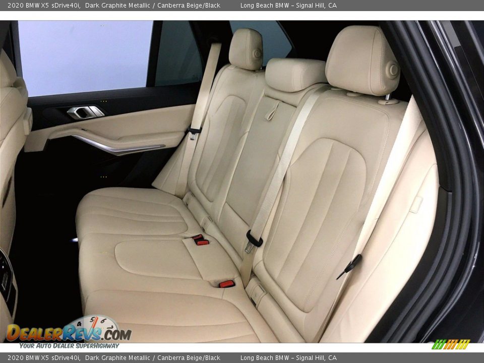 2020 BMW X5 sDrive40i Dark Graphite Metallic / Canberra Beige/Black Photo #30