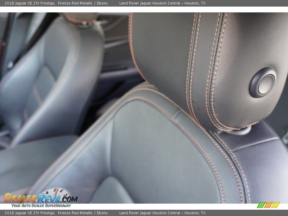2018 Jaguar XE 25t Prestige Firenze Red Metallic / Ebony Photo #16