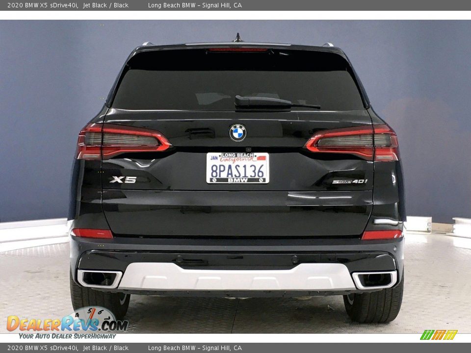 2020 BMW X5 sDrive40i Jet Black / Black Photo #3