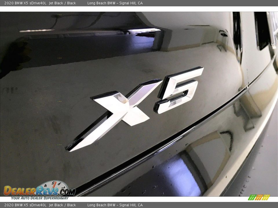 2020 BMW X5 sDrive40i Jet Black / Black Photo #7
