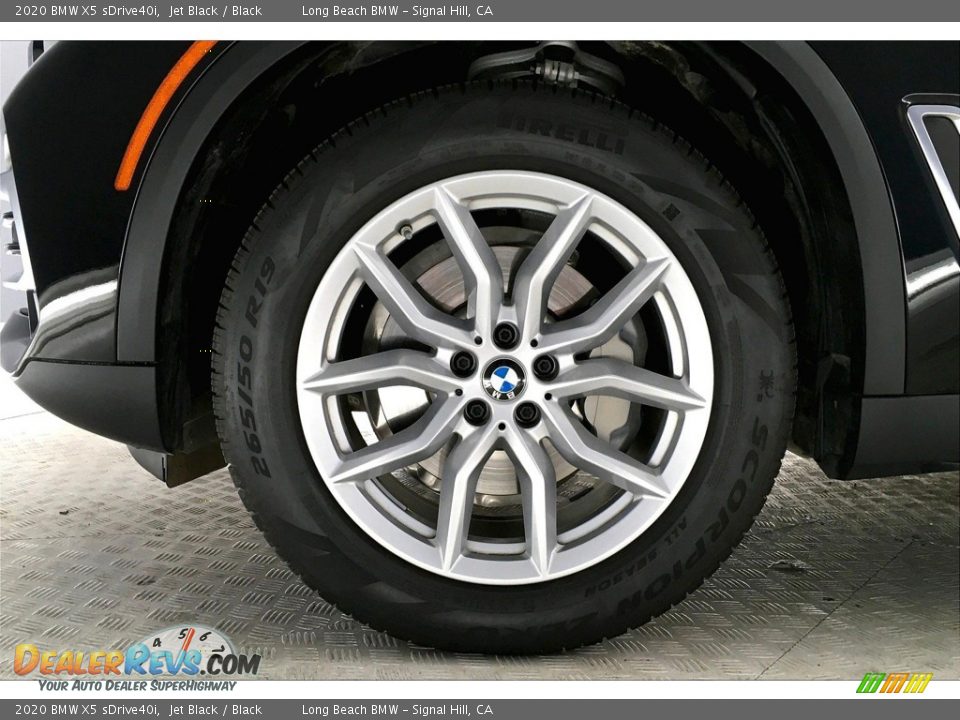2020 BMW X5 sDrive40i Jet Black / Black Photo #8