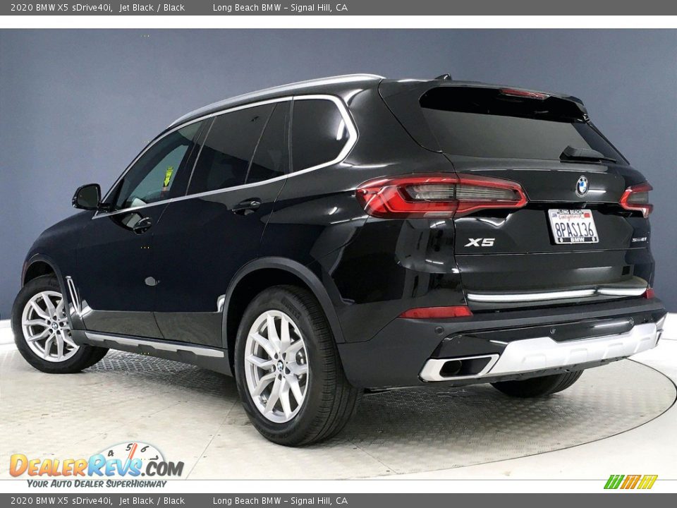 2020 BMW X5 sDrive40i Jet Black / Black Photo #10
