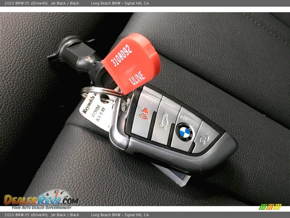 2020 BMW X5 sDrive40i Jet Black / Black Photo #11