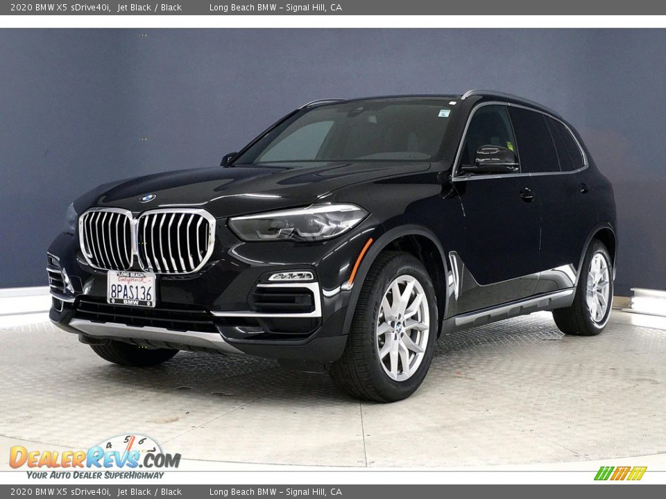 2020 BMW X5 sDrive40i Jet Black / Black Photo #12