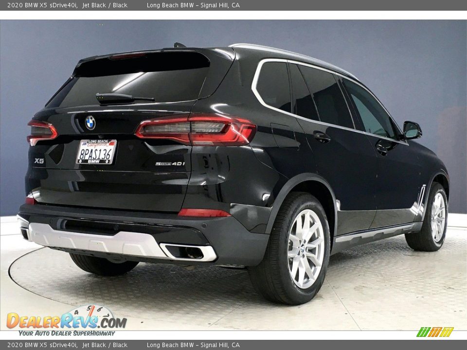 2020 BMW X5 sDrive40i Jet Black / Black Photo #13