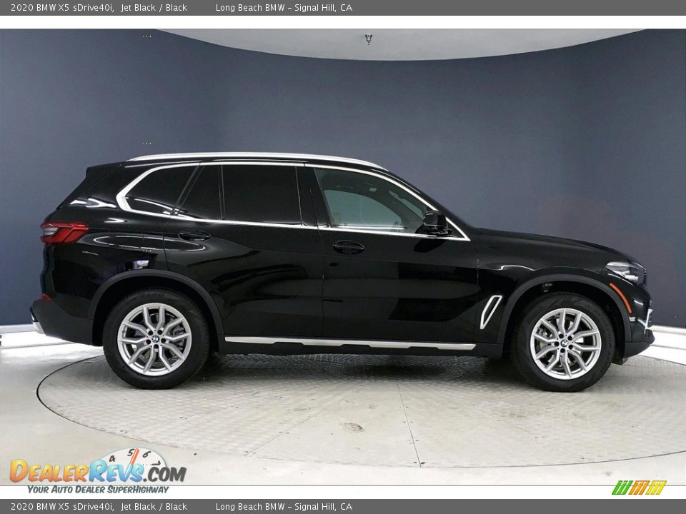 2020 BMW X5 sDrive40i Jet Black / Black Photo #14