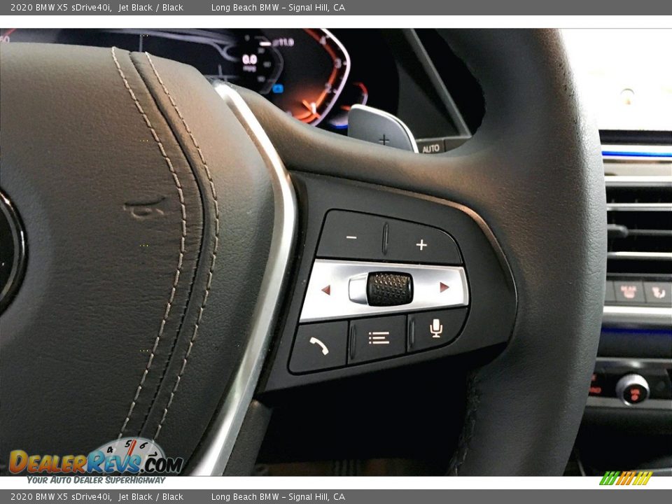2020 BMW X5 sDrive40i Jet Black / Black Photo #19