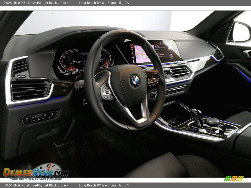2020 BMW X5 sDrive40i Jet Black / Black Photo #21