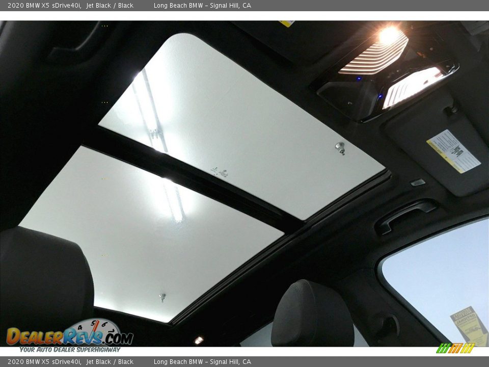 2020 BMW X5 sDrive40i Jet Black / Black Photo #31