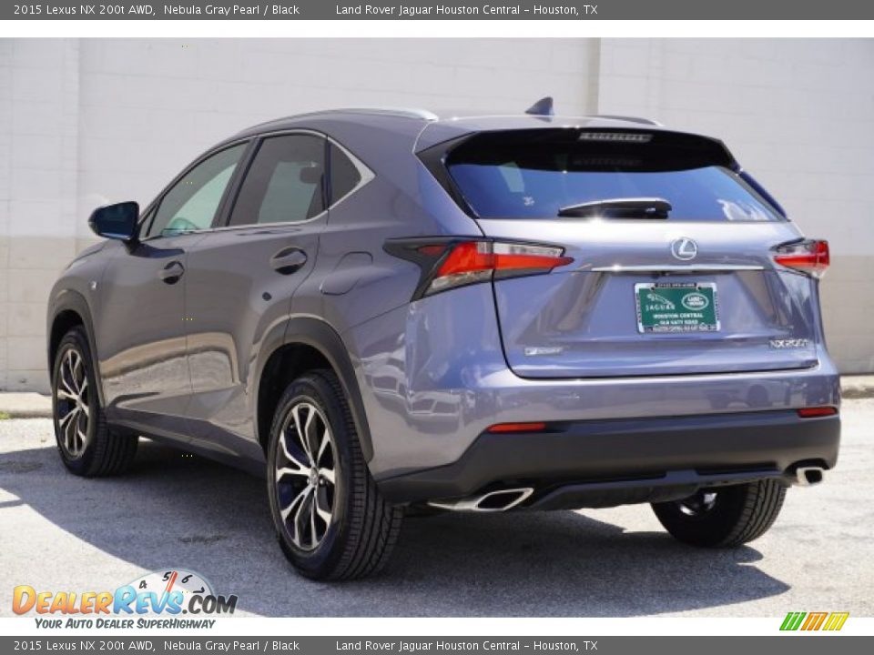 2015 Lexus NX 200t AWD Nebula Gray Pearl / Black Photo #7