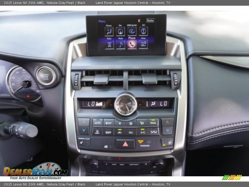 Controls of 2015 Lexus NX 200t AWD Photo #17