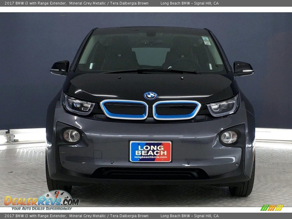 2017 BMW i3 with Range Extender Mineral Grey Metallic / Tera Dalbergia Brown Photo #2