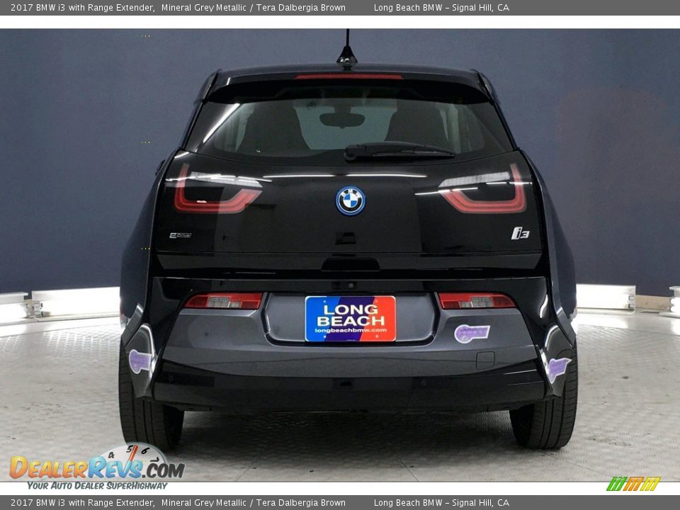 2017 BMW i3 with Range Extender Mineral Grey Metallic / Tera Dalbergia Brown Photo #3