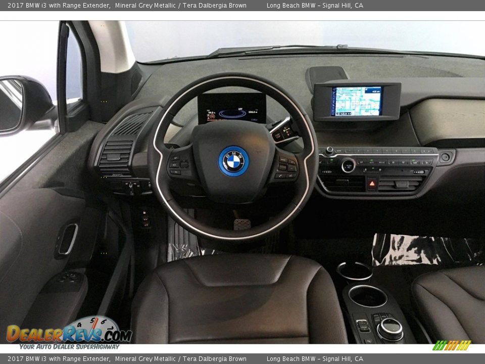 2017 BMW i3 with Range Extender Mineral Grey Metallic / Tera Dalbergia Brown Photo #4