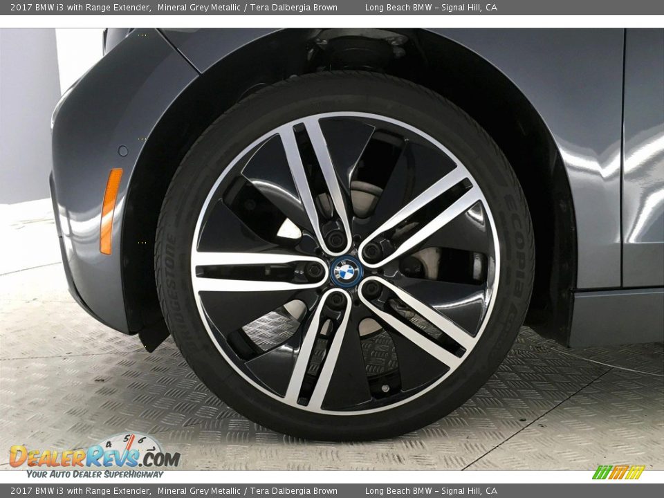 2017 BMW i3 with Range Extender Mineral Grey Metallic / Tera Dalbergia Brown Photo #8