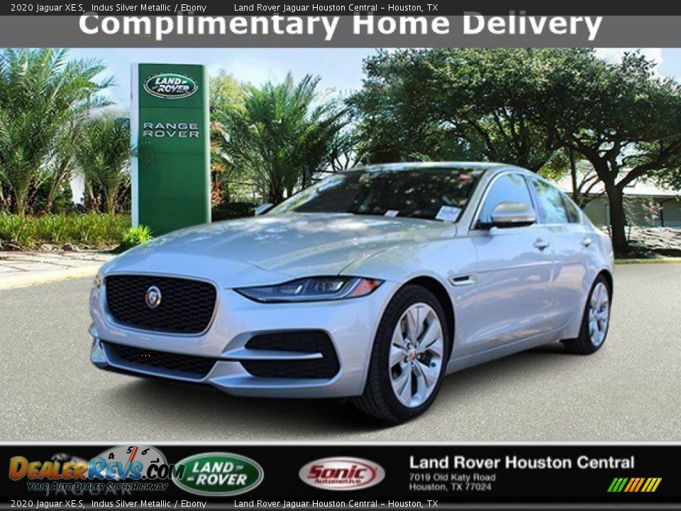 2020 Jaguar XE S Indus Silver Metallic / Ebony Photo #1