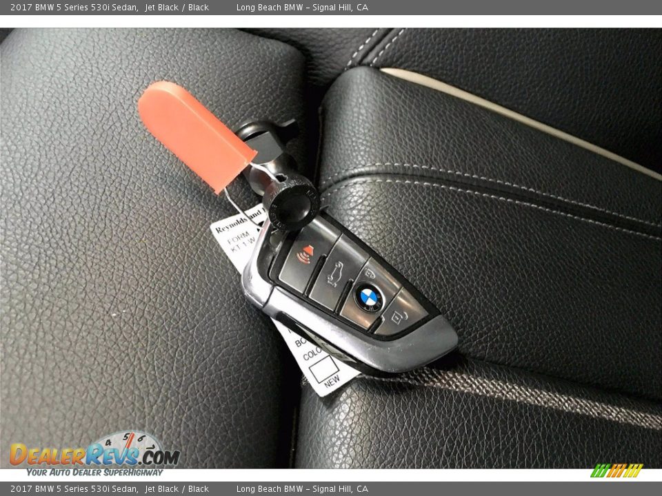 2017 BMW 5 Series 530i Sedan Jet Black / Black Photo #11