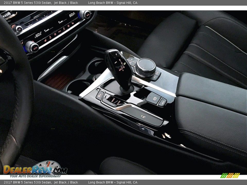2017 BMW 5 Series 530i Sedan Jet Black / Black Photo #16