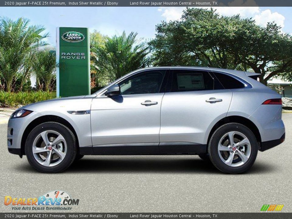2020 Jaguar F-PACE 25t Premium Indus Silver Metallic / Ebony Photo #2