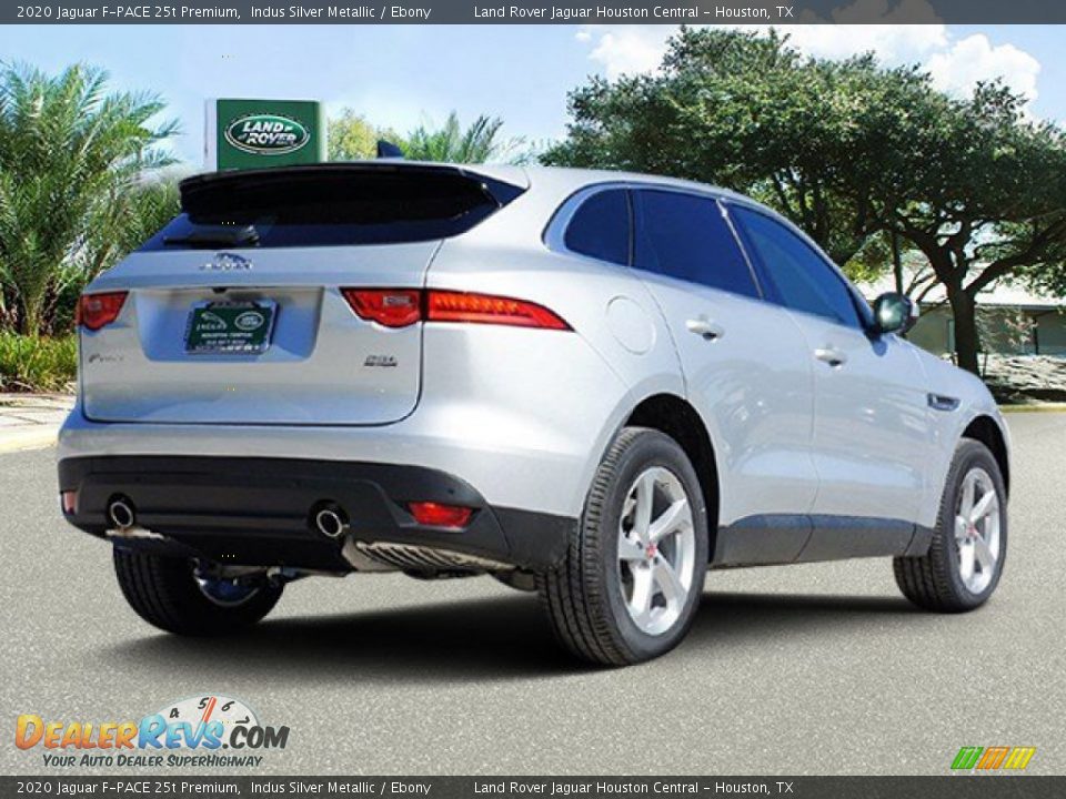 2020 Jaguar F-PACE 25t Premium Indus Silver Metallic / Ebony Photo #3