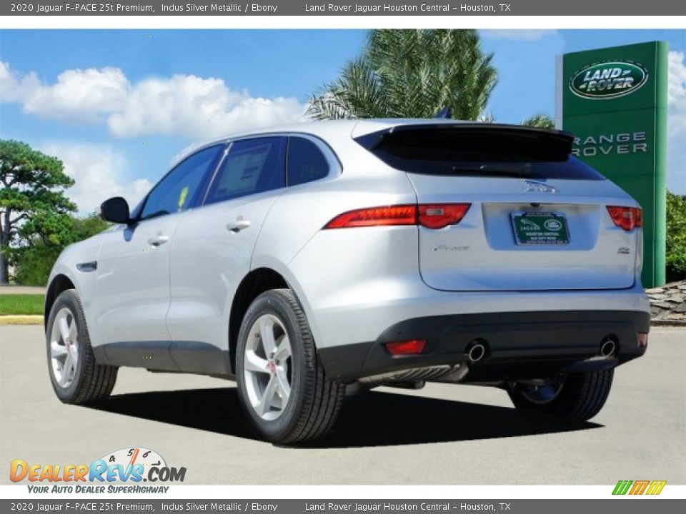 2020 Jaguar F-PACE 25t Premium Indus Silver Metallic / Ebony Photo #4