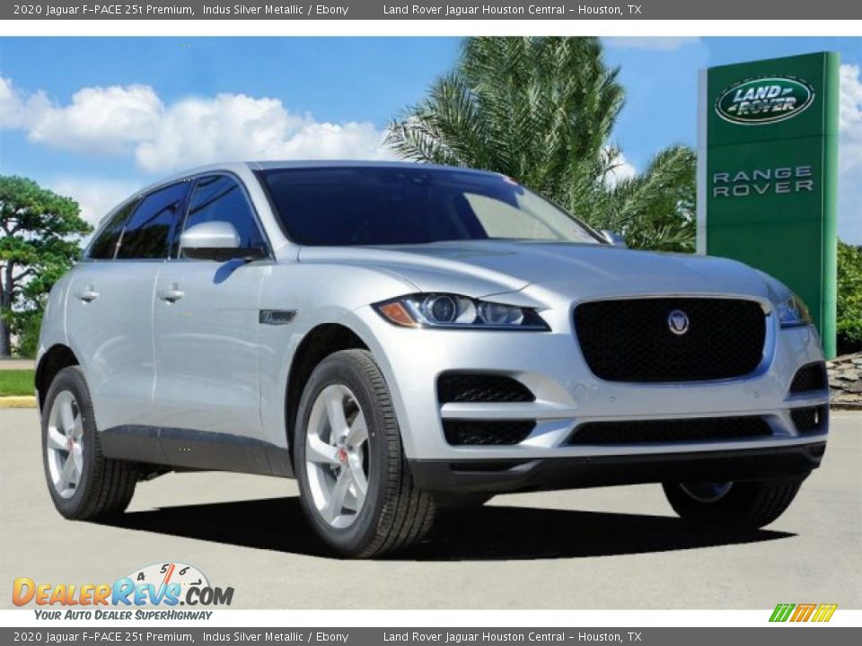 2020 Jaguar F-PACE 25t Premium Indus Silver Metallic / Ebony Photo #5