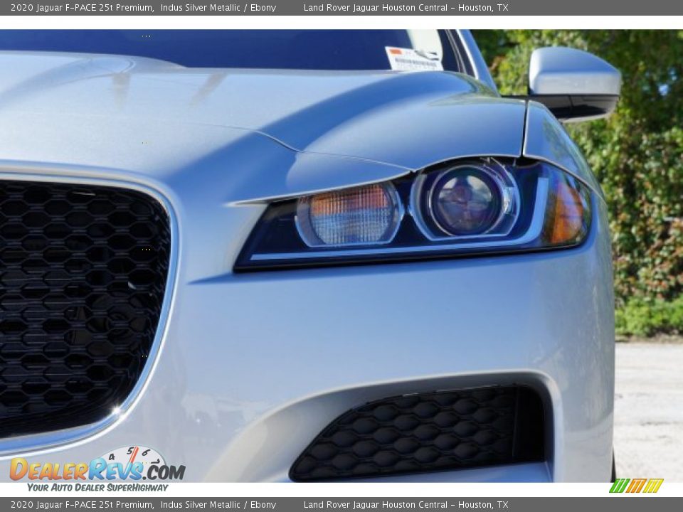 2020 Jaguar F-PACE 25t Premium Indus Silver Metallic / Ebony Photo #7