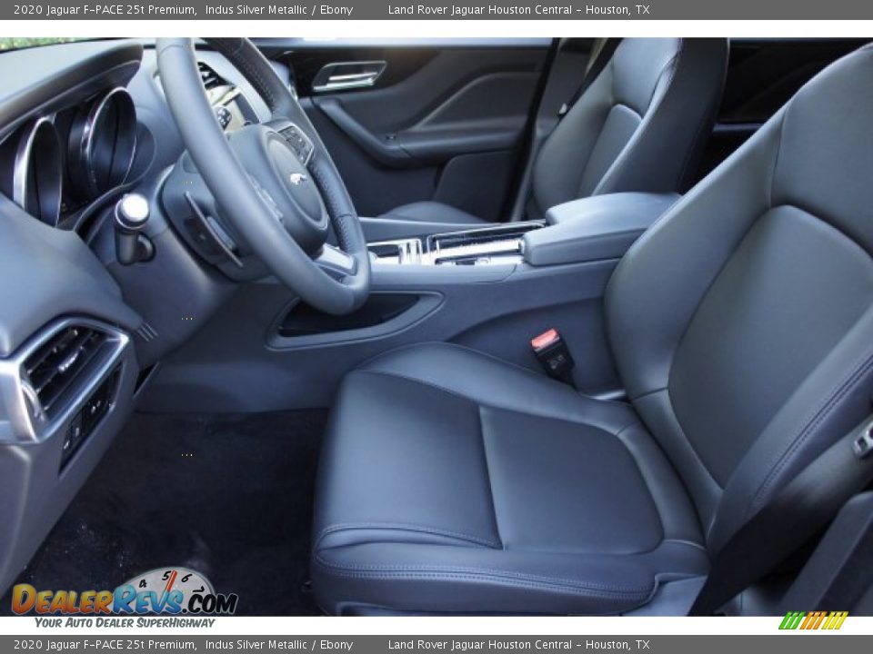 2020 Jaguar F-PACE 25t Premium Indus Silver Metallic / Ebony Photo #10
