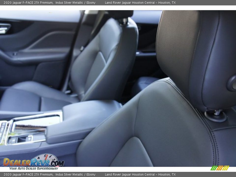 2020 Jaguar F-PACE 25t Premium Indus Silver Metallic / Ebony Photo #12