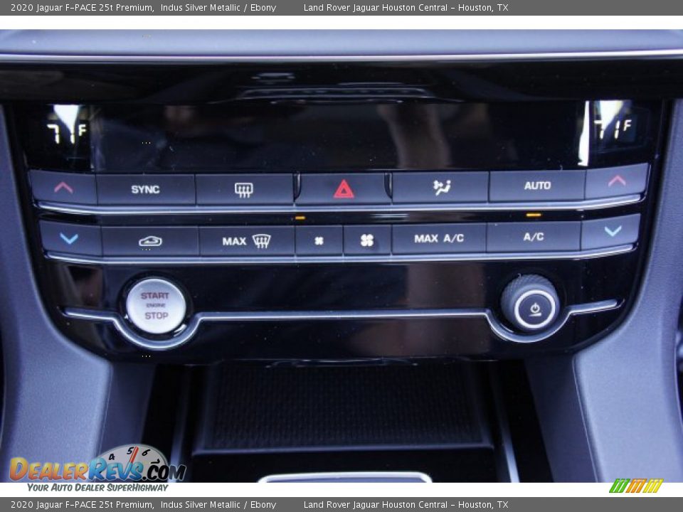 2020 Jaguar F-PACE 25t Premium Indus Silver Metallic / Ebony Photo #16