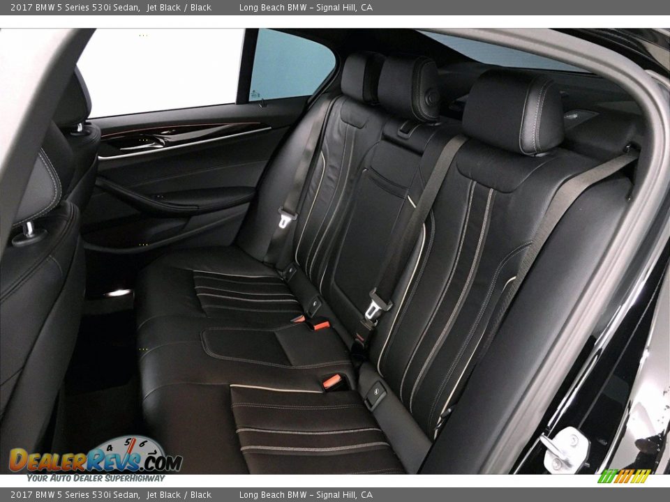 2017 BMW 5 Series 530i Sedan Jet Black / Black Photo #30