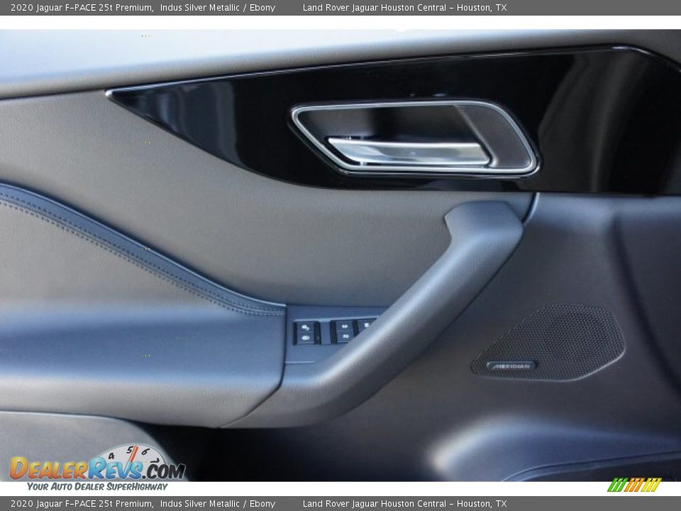 2020 Jaguar F-PACE 25t Premium Indus Silver Metallic / Ebony Photo #22