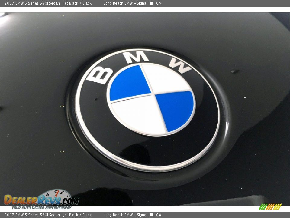 2017 BMW 5 Series 530i Sedan Jet Black / Black Photo #33