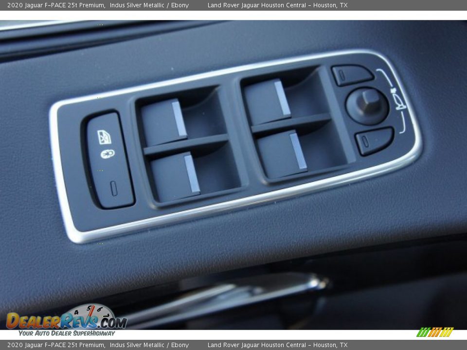 2020 Jaguar F-PACE 25t Premium Indus Silver Metallic / Ebony Photo #23
