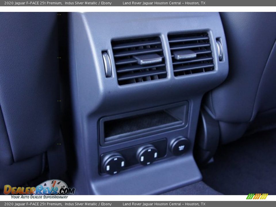 2020 Jaguar F-PACE 25t Premium Indus Silver Metallic / Ebony Photo #29