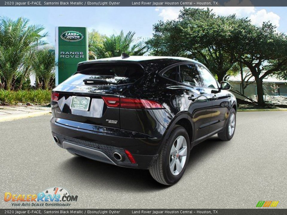 2020 Jaguar E-PACE Santorini Black Metallic / Ebony/Light Oyster Photo #2