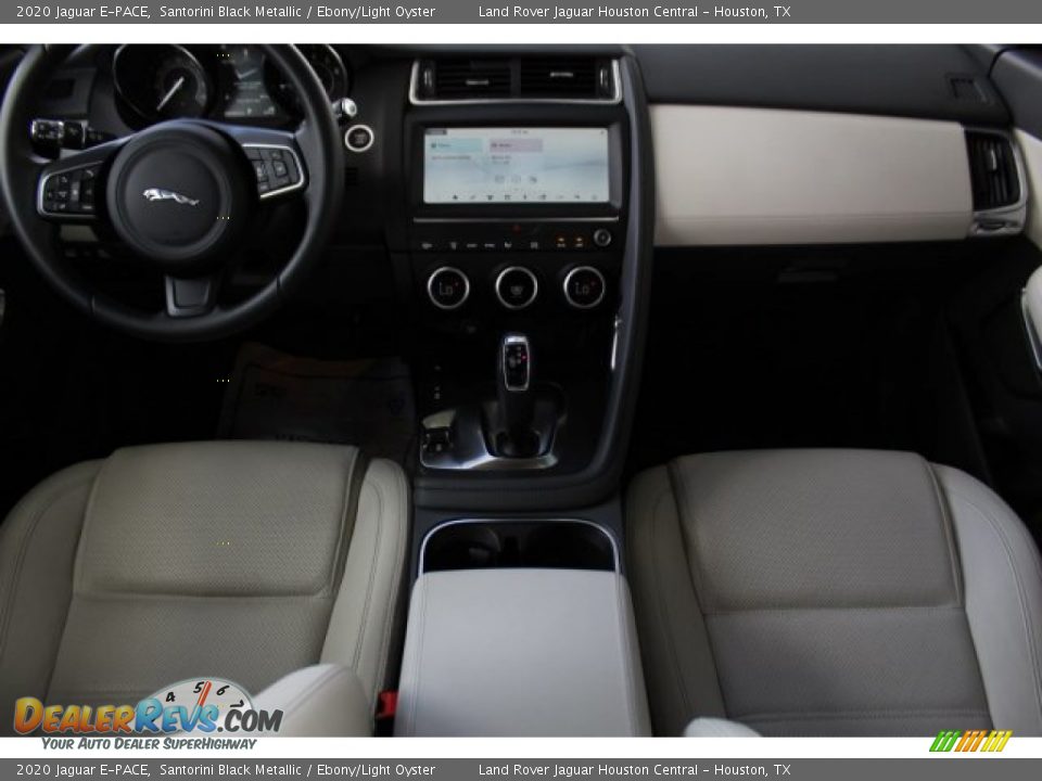 2020 Jaguar E-PACE Santorini Black Metallic / Ebony/Light Oyster Photo #4