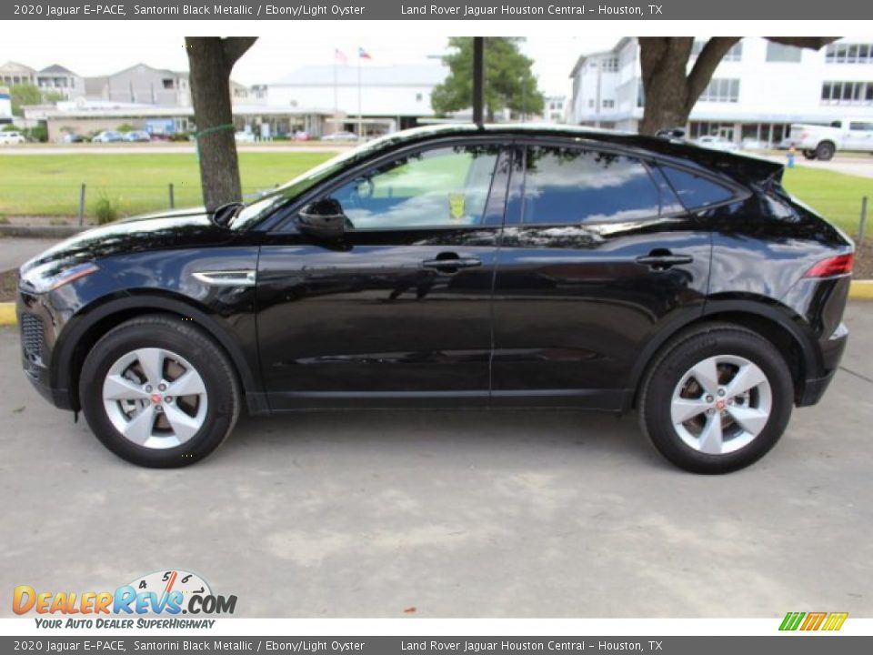 2020 Jaguar E-PACE Santorini Black Metallic / Ebony/Light Oyster Photo #6