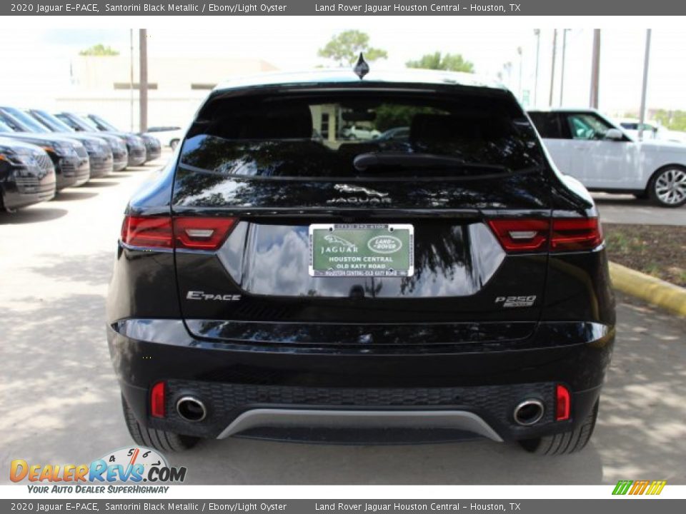 2020 Jaguar E-PACE Santorini Black Metallic / Ebony/Light Oyster Photo #7