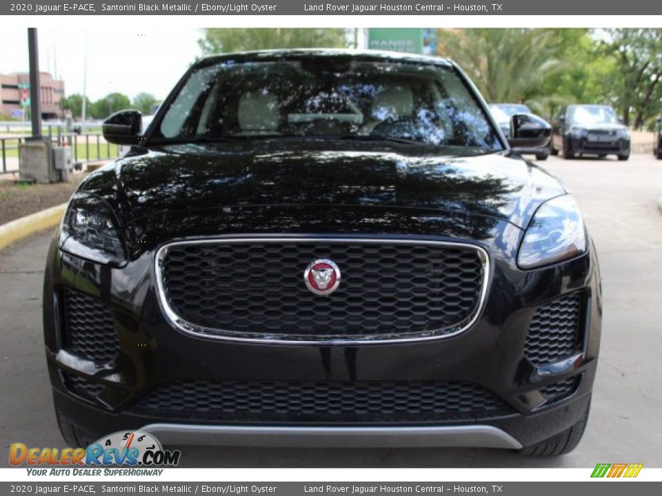 2020 Jaguar E-PACE Santorini Black Metallic / Ebony/Light Oyster Photo #8