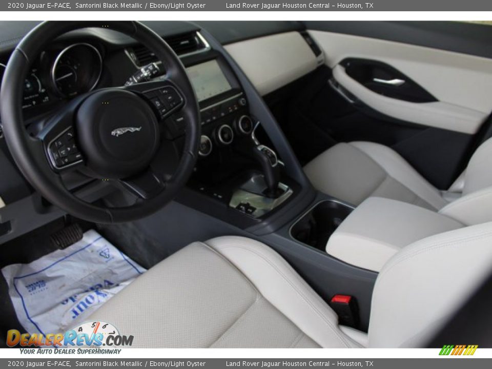 2020 Jaguar E-PACE Santorini Black Metallic / Ebony/Light Oyster Photo #11