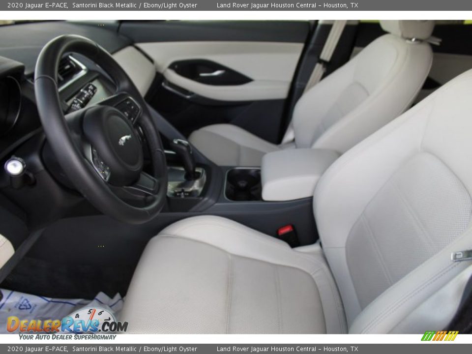 2020 Jaguar E-PACE Santorini Black Metallic / Ebony/Light Oyster Photo #12