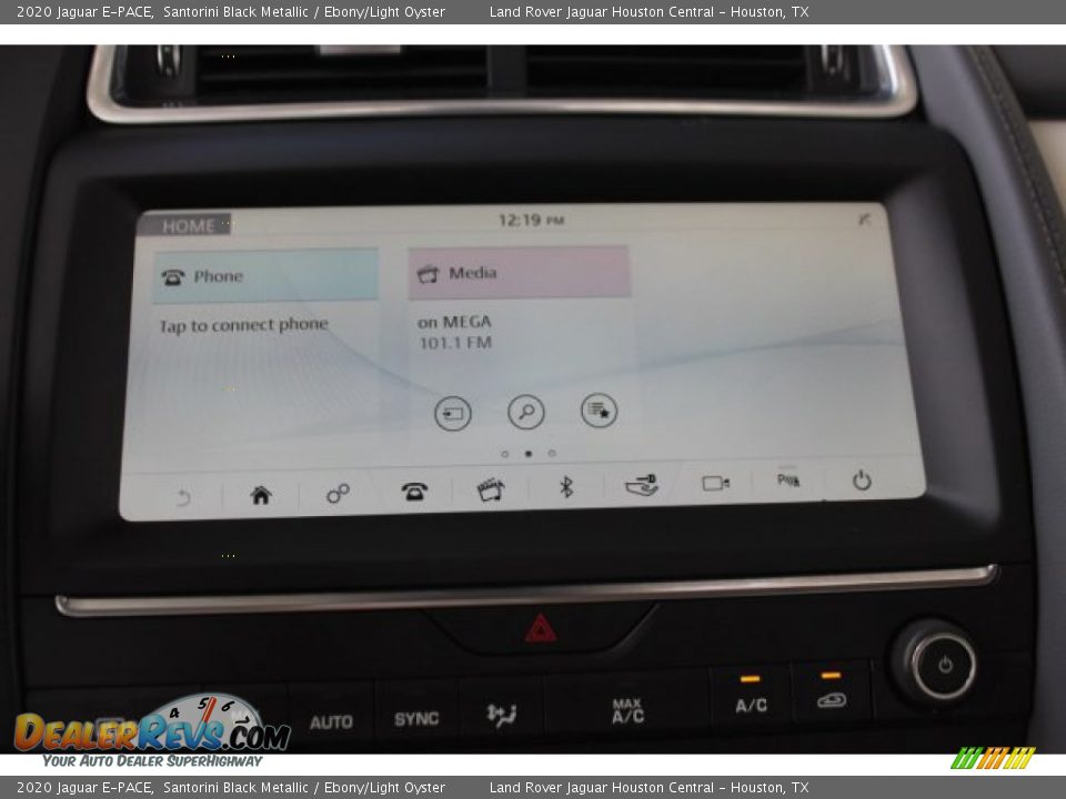 2020 Jaguar E-PACE Santorini Black Metallic / Ebony/Light Oyster Photo #13