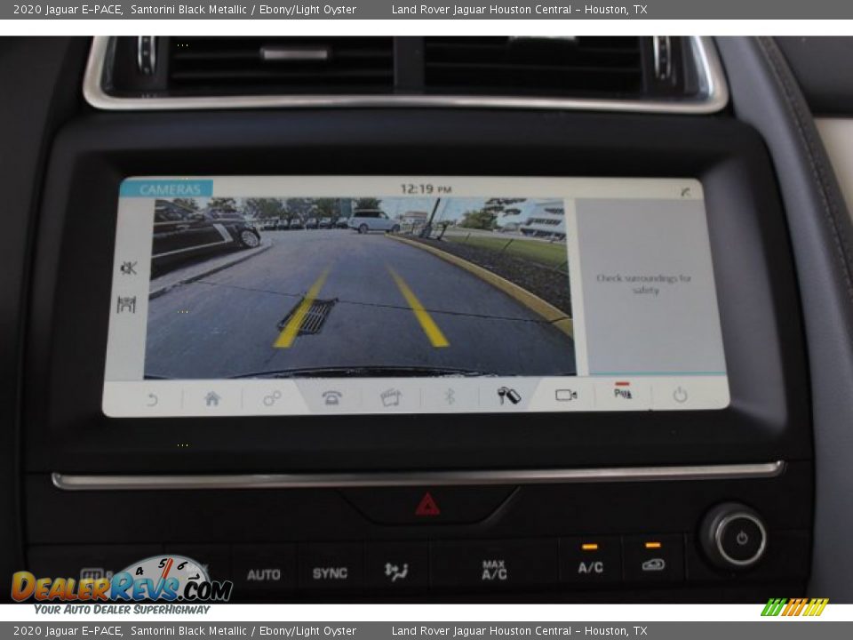 2020 Jaguar E-PACE Santorini Black Metallic / Ebony/Light Oyster Photo #14