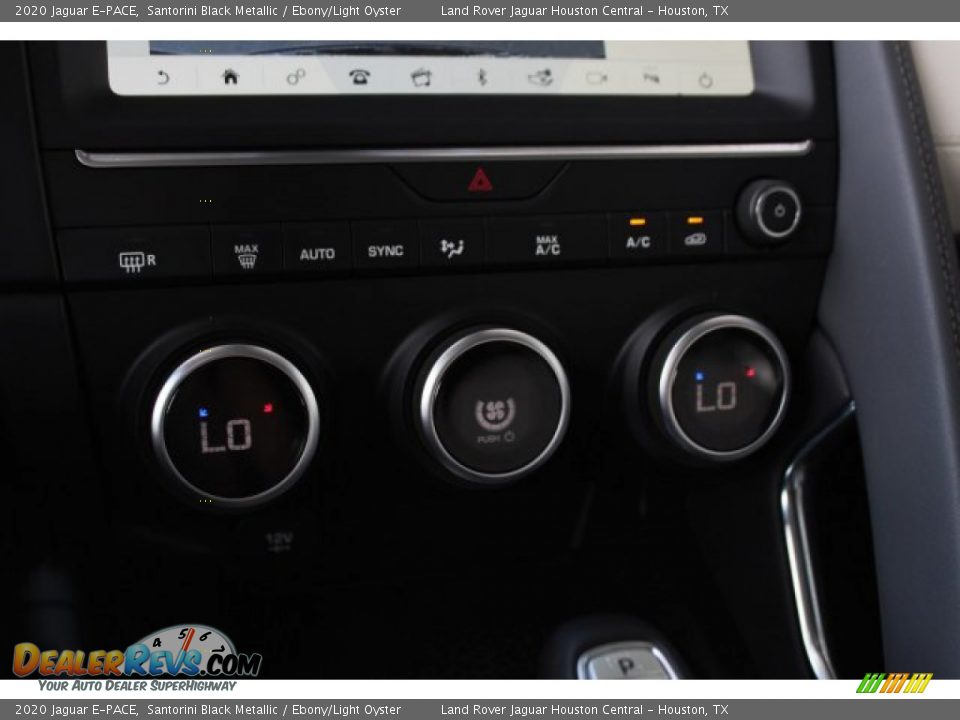2020 Jaguar E-PACE Santorini Black Metallic / Ebony/Light Oyster Photo #15